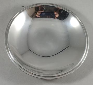 Zilveren Rond schaaltje 14 cm antiek 835  zilver beschikbaar voor biedingen