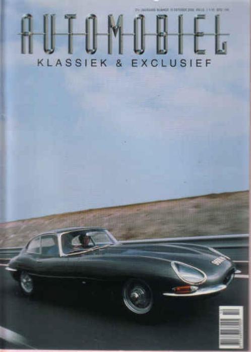 Automobiel 10 2000: Jaguar E Type - BMW 507 cabrio - Ferrari, Boeken, Auto's | Folders en Tijdschriften, Gelezen, Algemeen, Ophalen of Verzenden