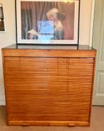 Houten rolluikkast, Huis en Inrichting, Kasten | Roldeurkasten en Archiefkasten, Ophalen, Gebruikt, 100 tot 150 cm, 100 tot 150 cm