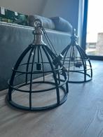 Industriele hanglampen 2 stuks PTMD, Ophalen, 50 tot 75 cm, Zo goed als nieuw, Metaal