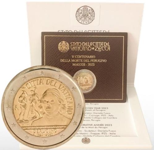 2 euro Vaticaan 2023 Alessandro MANZONI, Postzegels en Munten, Munten | Europa | Euromunten, Losse munt, 2 euro, Vaticaanstad