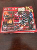 King Puzzel 1000 stukjes - Kerstman, Ophalen, 500 t/m 1500 stukjes, Zo goed als nieuw, Legpuzzel
