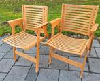 2 vintage Rex klapstoelen, fabrikant Stol. gemerkt/gelabeld., Huis en Inrichting, Stoelen, Ophalen, Gebruikt