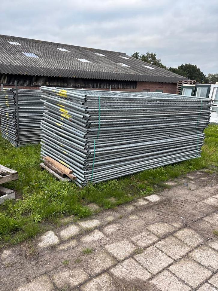Bouwhekken - Gebruikt, Doe-het-zelf en Verbouw, Steigers, Gebruikt, Overige typen, Minder dan 2 meter, Ophalen