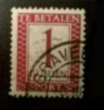 nederland nvph p105, port 105, Postzegels en Munten, Postzegels | Nederland, Verzenden, Na 1940, Gestempeld