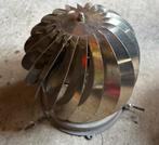 Ventura spinner, RVS trekkap schoorsteen, tot 250 mm, Huis en Inrichting, Kachels, Ophalen, Gebruikt, Overige brandstoffen