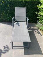 Livarno Ligstoel - Verstelbaar & Inklapbaar, Tuin en Terras, Ophalen of Verzenden, Zo goed als nieuw, Aluminium, Inklapbaar
