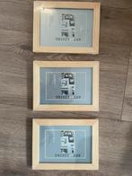 3 houten fotolijstjes NIEUW, Ophalen of Verzenden, Nieuw