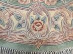 Handgemaakt oriental rond wol Aubusson tapijt 200x200cm, Huis en Inrichting, Stoffering | Tapijten en Kleden, 200 cm of meer, Aubusson Frans floral Oriental hype