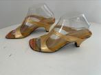 Lauro chelotti 38 goude leren muiltjes  393 ), Overige kleuren, Lauro Chelotti, Gedragen, Sandalen of Muiltjes