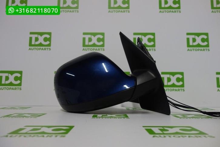 VW Transporter T5 GP (09-15) Buitenspiegel rechts Night Blue, Auto-onderdelen, Spiegels, Volkswagen, Gebruikt, Ophalen of Verzenden