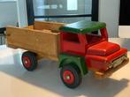 Vintage, houten vrachtwagen met laadbak, jaren 50, Ophalen of Verzenden