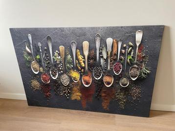 Schilderij Kruiden (Spicy) About Arts 100x150cm beschikbaar voor biedingen