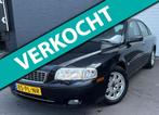 Volvo S80 2.4 Elite AUTOMAAT/VOLO-H/LEDER/STOELVERWARMING, Zwart, Zwart, Bedrijf, 2435 cc
