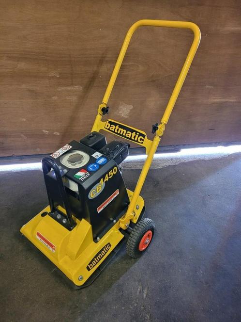Batmatic CB1450 degelijke trilplaat, Tuin en Terras, Hand-tuingereedschap, Nieuw, Overige soorten, Ophalen of Verzenden