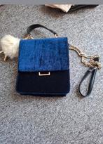 Zara tasje 21x18 cm, Ophalen of Verzenden, Zo goed als nieuw, Blauw, Schoudertasje