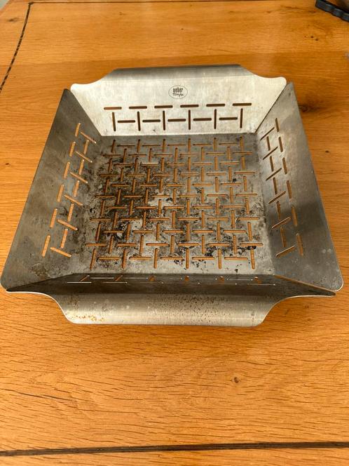 DELUXE GRILLKORF (Weber style), Tuin en Terras, Barbecue-accessoires, Gebruikt, Ophalen of Verzenden