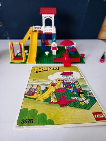 Lego Fabuland Funpark en veel onderdelen  beschikbaar voor biedingen