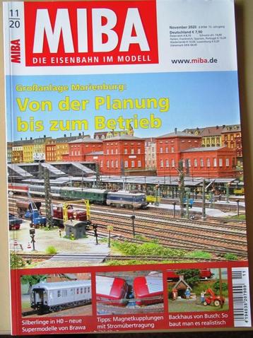 Modeltrein Tijdschriften 2x uit 2020 en 2024 märklin Piko beschikbaar voor biedingen