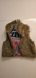 Prachtig Vacht Gilet, Kleding | Dames, Bodywarmers, Maat 38/40 (M), Bruin, Ophalen of Verzenden, Zo goed als nieuw