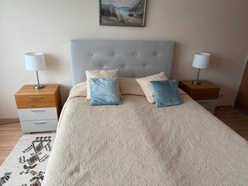 IKEA tweepersoonsbed Sultan met matrassen - afbeelding 2