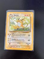 Pokemon 1999 Raichu 14/103, Losse kaart, Zo goed als nieuw, Verzenden