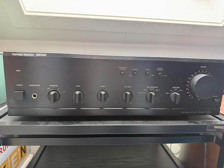 Harman Kardon HK 6500 versterker, Audio, Tv en Foto, Versterkers en Receivers, Gebruikt, Overige merken, Ophalen