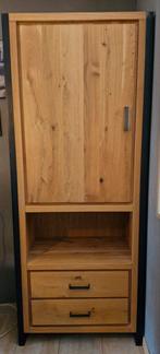 Zware industriele kast, Huis en Inrichting, Ophalen, Zo goed als nieuw, Eikenhout, 170 cm of meer