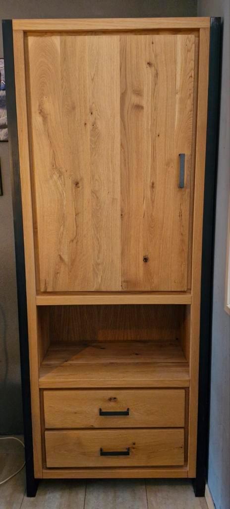 Zware industriele kast, Huis en Inrichting, Kasten | Computermeubels, Zo goed als nieuw, 170 cm of meer, Eikenhout, Ophalen