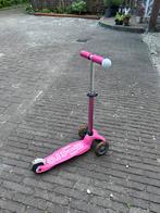 Micro Step Mini Deluxe Magic roze met led wielen + stuur, Fietsen en Brommers, Steps, Ophalen of Verzenden, Zo goed als nieuw