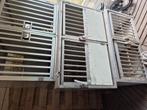 3x 2-vaks hondenkennels, Ophalen, Hondenkennel, 65 tot 100 cm, 110 cm of meer