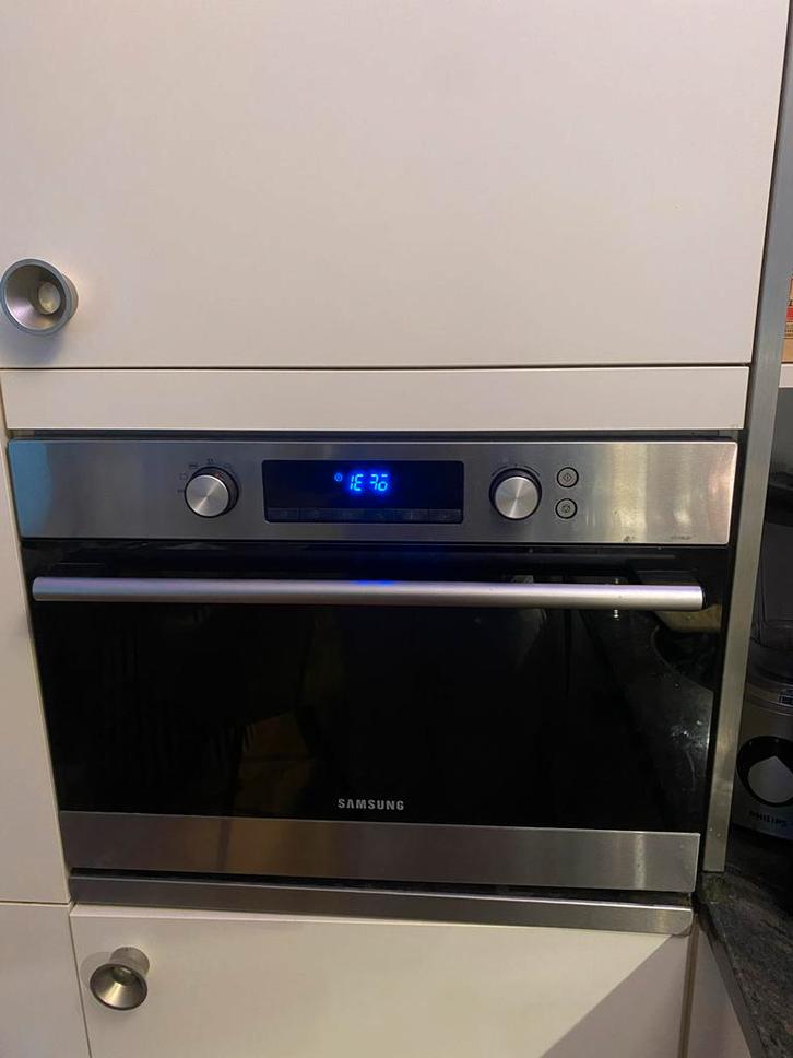 Samsung Inbouw Combimagnetron Oven met Grill - Gebruikt, Witgoed en Apparatuur, Ovens, Gebruikt, Inbouw, Oven met grill, 45 tot 60 cm