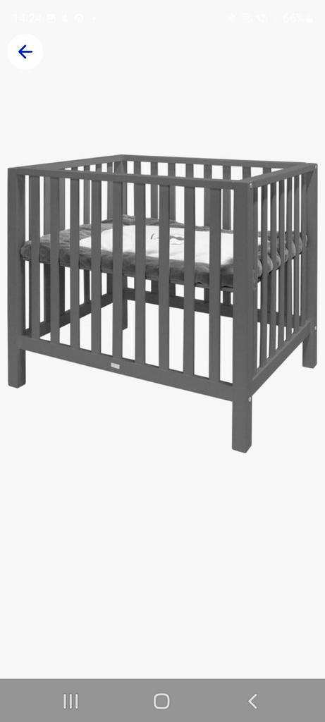 Box Babydump type twf timo, Kinderen en Baby's, Boxen, Gebruikt, Vierkant, In hoogte verstelbaar, Boxkleed, Ophalen
