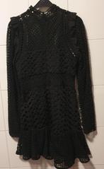 Zwarte zomerjurk Jurk van Self Portrait, Kleding | Dames, Maat 38/40 (M), Zwart, Ophalen of Verzenden, Zo goed als nieuw