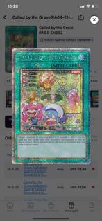 *OPZOEK* Yu-Gi-Oh! Called by the grave RA04, Ophalen of Verzenden, Zo goed als nieuw, Losse kaart