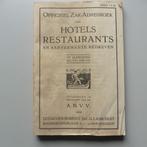 Zak-adresboekje Hotels en Restaurants 1942, Ophalen of Verzenden, Jac. C. Lasschuit