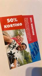 Kortingskaartjes WALIBI, Tickets en Kaartjes, Twee personen, Kortingskaart