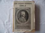 Emile 1911Jean Jacques Rousseau Émile, of Over de opvoeding, Antiek en Kunst, Ophalen of Verzenden