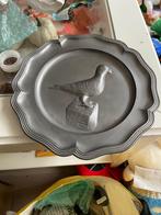 tim wandbord met duifafbeelding, Antiek en Kunst, Ophalen of Verzenden