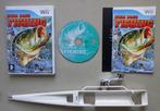 Sega Bass Fishing + hengel voor de Nintendo Wii, Spelcomputers en Games, Ophalen of Verzenden, Zo goed als nieuw
