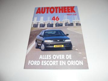 Autotheek Ford Escort, november 1992 beschikbaar voor biedingen
