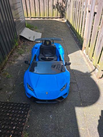 Lamborghini elektrische kinderauto met afstandsbediening beschikbaar voor biedingen