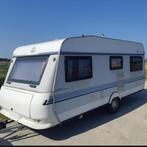 Te koop: Hobby Classic 470, vakantie klaar!, Caravans en Kamperen, Rondzit, Hobby, Dwarsbed, Particulier