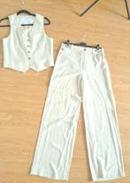 Simple gilet plus broek maat S, Maat 38/40 (M), Kostuum of Pak, Beige, Simple