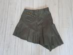Groene leren a-symmetrische rok van Coolcat mt S, Ophalen of Verzenden, Zo goed als nieuw, Coolcat, Maat 36 (S)