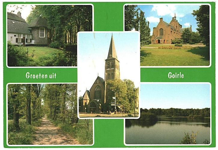909465	Goirle	Tilburg	N Br	Nette oude kaart Onbeschreven, Verzamelen, Ansichtkaarten | Nederland, Ongelopen, Noord-Brabant, Ophalen of Verzenden