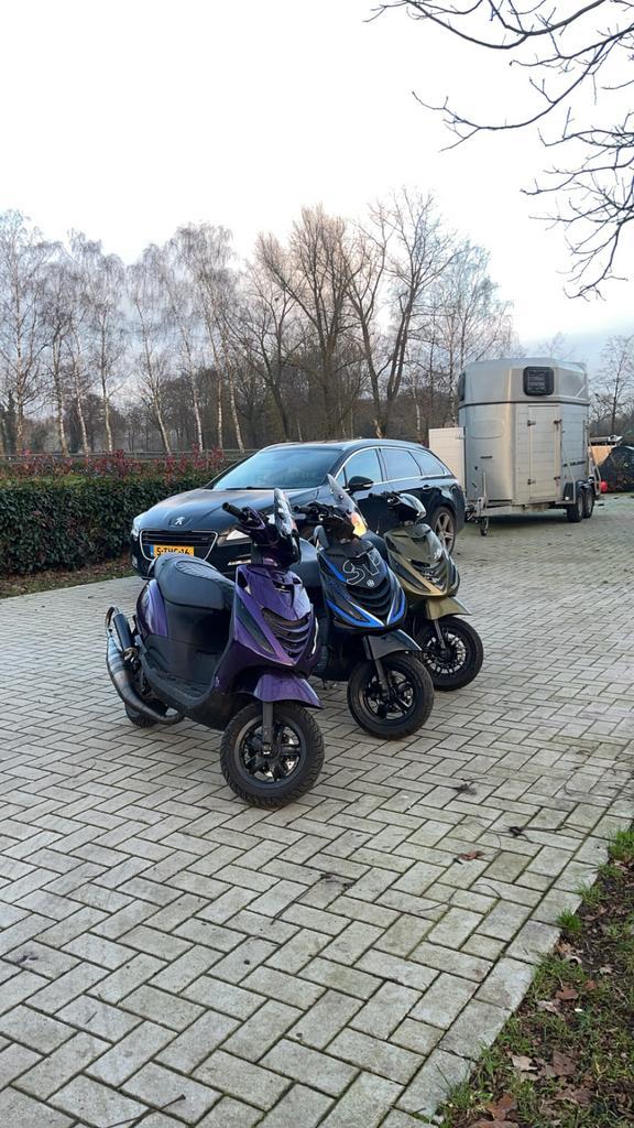 Zip 172cc kanon, Fietsen en Brommers, Scooters | Piaggio, Zo goed als nieuw, Zip, Tweetakt, Ophalen