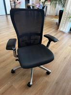 Ergonomische bureaustoel, Ophalen, Gebruikt, Zwart