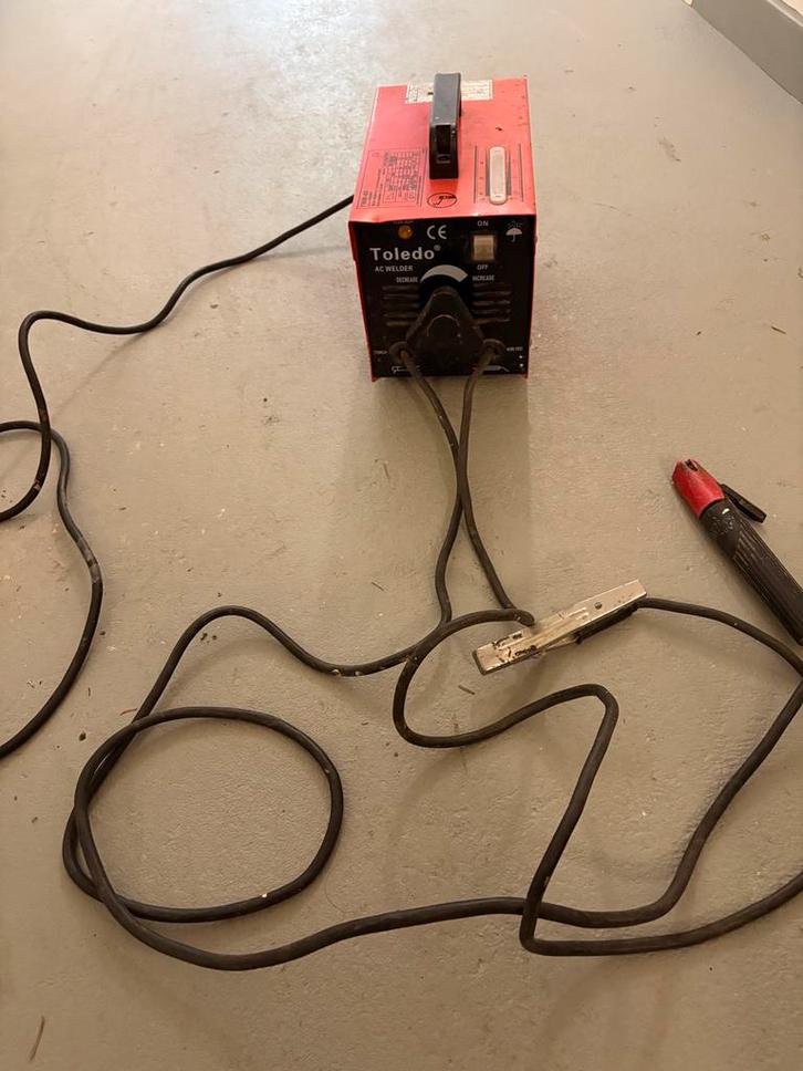 Elektrode Lasapparaat - Toledo TWM-80, Doe-het-zelf en Verbouw, Gereedschap | Lasapparaten, Gebruikt, Elektroden, Minder dan 150 ampère
