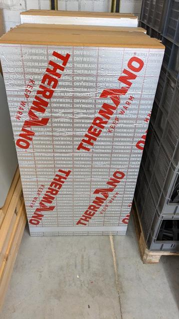 5 st. PIR isolatie 2 zijdig aluminium 120x64cm en 16cm dik beschikbaar voor biedingen